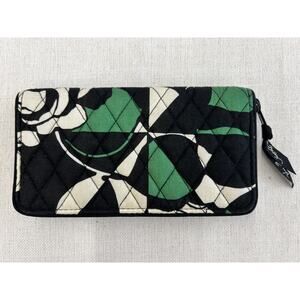 Vera Bradley Accordion Wallet Imperial Rose